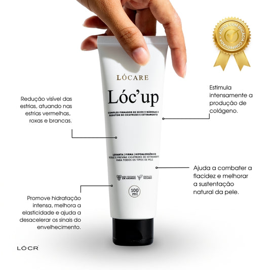 Lóc’up – Complexo Firmador de Seios e Nádegas 100g